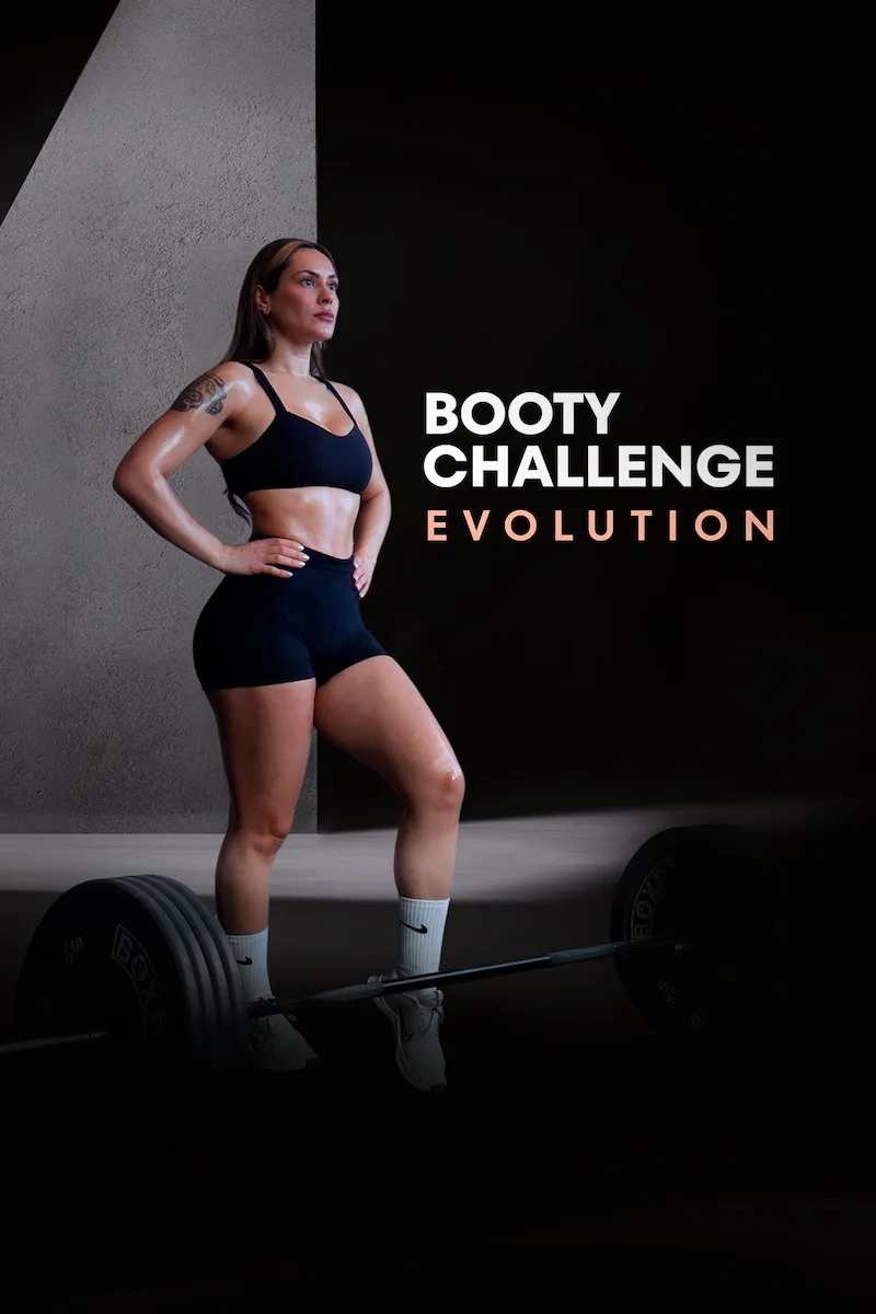 Banner Booty Challenge Evolution - Inês Rodrigues